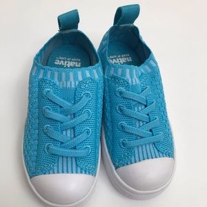Native Jefferson Blue sneakers toddler 7